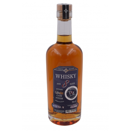 Whisky 8 ans vieilli en fût de calvados 70cl